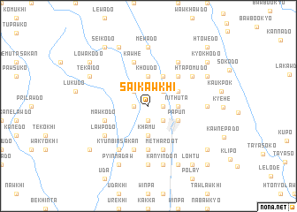 map of Saikawkhi