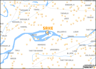 map of Saīke