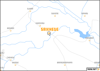 map of Sāikhede