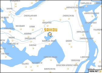 map of Saikou