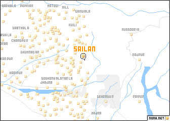 map of Sāilān