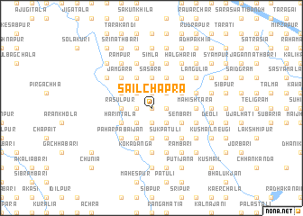 map of Sailchāpra