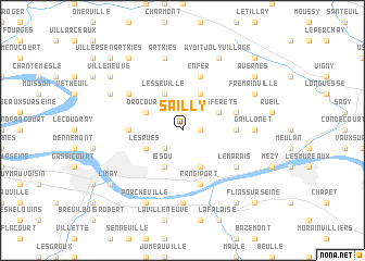 map of Sailly