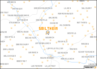 map of Sailtheim