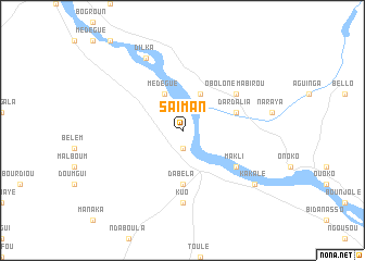map of Saïman