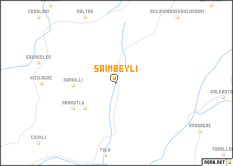 map of Saimbeyli
