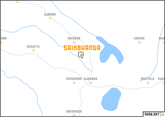 map of Saimbwanda