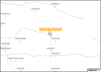 map of Saimbwanda