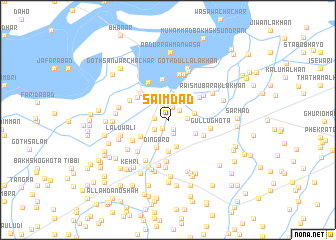 map of Sāīm Dād