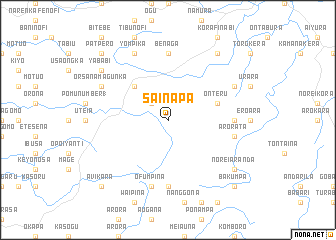 map of Sainapa