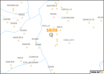 map of Saina