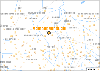map of Sāīndād Banglāni