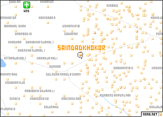 map of Sāin Dād Khokor