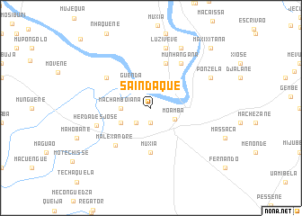 map of Saindaque