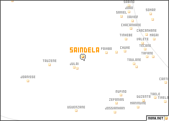 map of Saindela