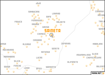 map of Saineta