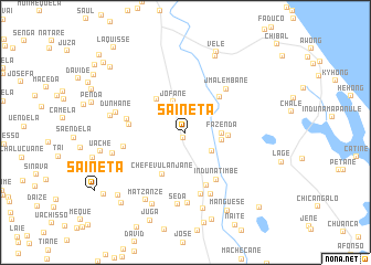 map of Saineta