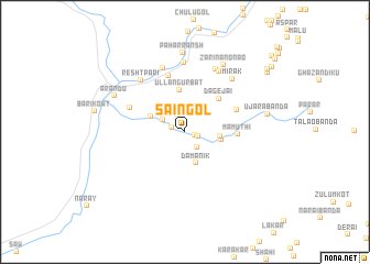 map of Sāīngol