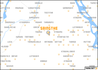 map of Saingthe