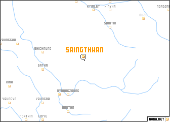 map of Saingthwan