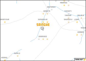 map of Saingwe