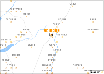 map of Saingwe