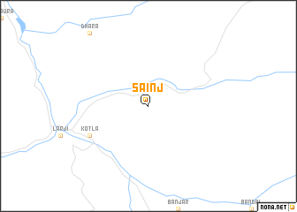 map of Sainj