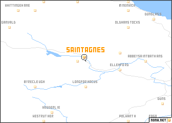 map of Saint Agnes