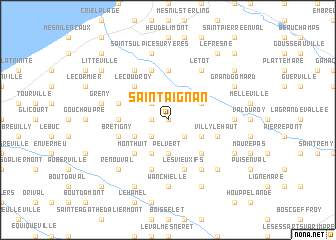 map of Saint-Aignan