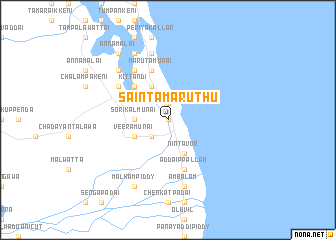 map of Saintamaruthu