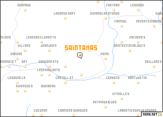 map of Saint-Amas