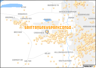 map of Saint Andrews Park Condo