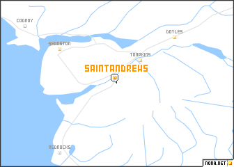 map of Saint Andrews