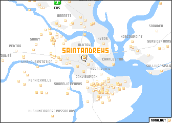 map of Saint Andrews