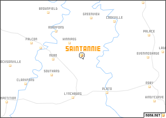 map of Saint Annie