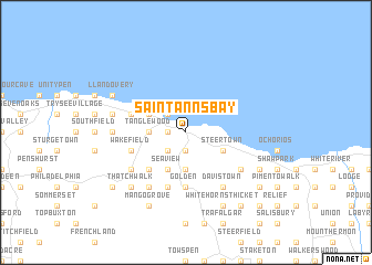 map of Saint Annʼs Bay