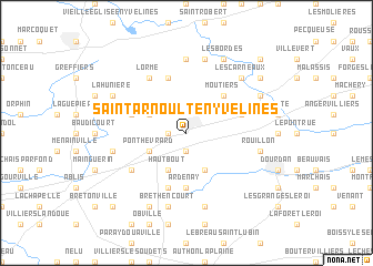 map of Saint-Arnoult-en-Yvelines