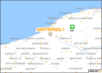 map of Saint-Arnoult