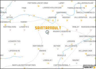 map of Saint-Arnoult