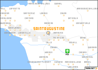 map of Saint Augustine