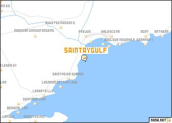 map of Saint-Aygulf