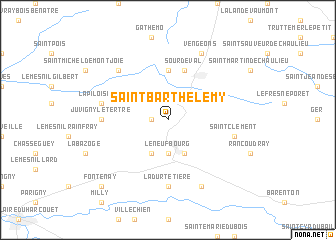 map of Saint-Barthélemy