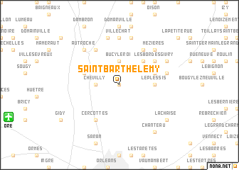 map of Saint-Barthélemy