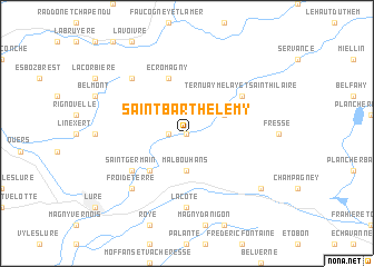 map of Saint-Barthélemy