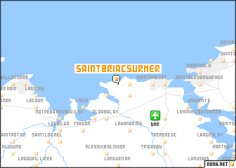 map of Saint-Briac-sur-Mer