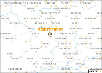 map of Saint-Cénéry