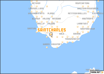 map of Saint-Charles