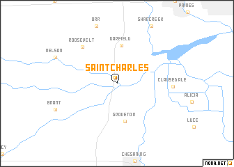 map of Saint Charles