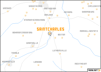 map of Saint Charles