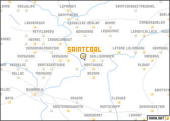 map of Saint-Coal